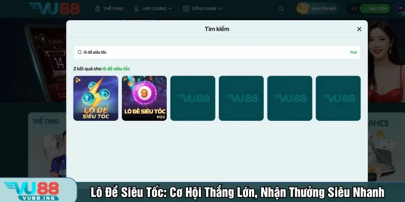 Lô đề siêu tốc